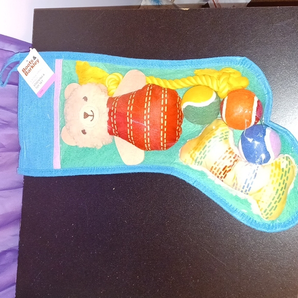 New Boots & Barkley Dog Toy Stocking Set - Picture 3 of 5